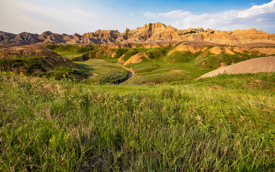 South Dakota Badlands landscape