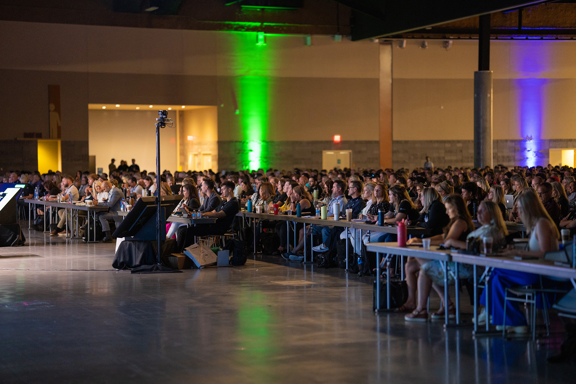 Audience at a large conference